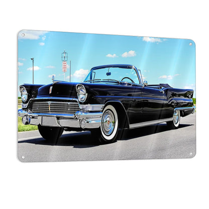 Metal Signs Outdoor 1958 Lincoln Continental Mark III Convertible
