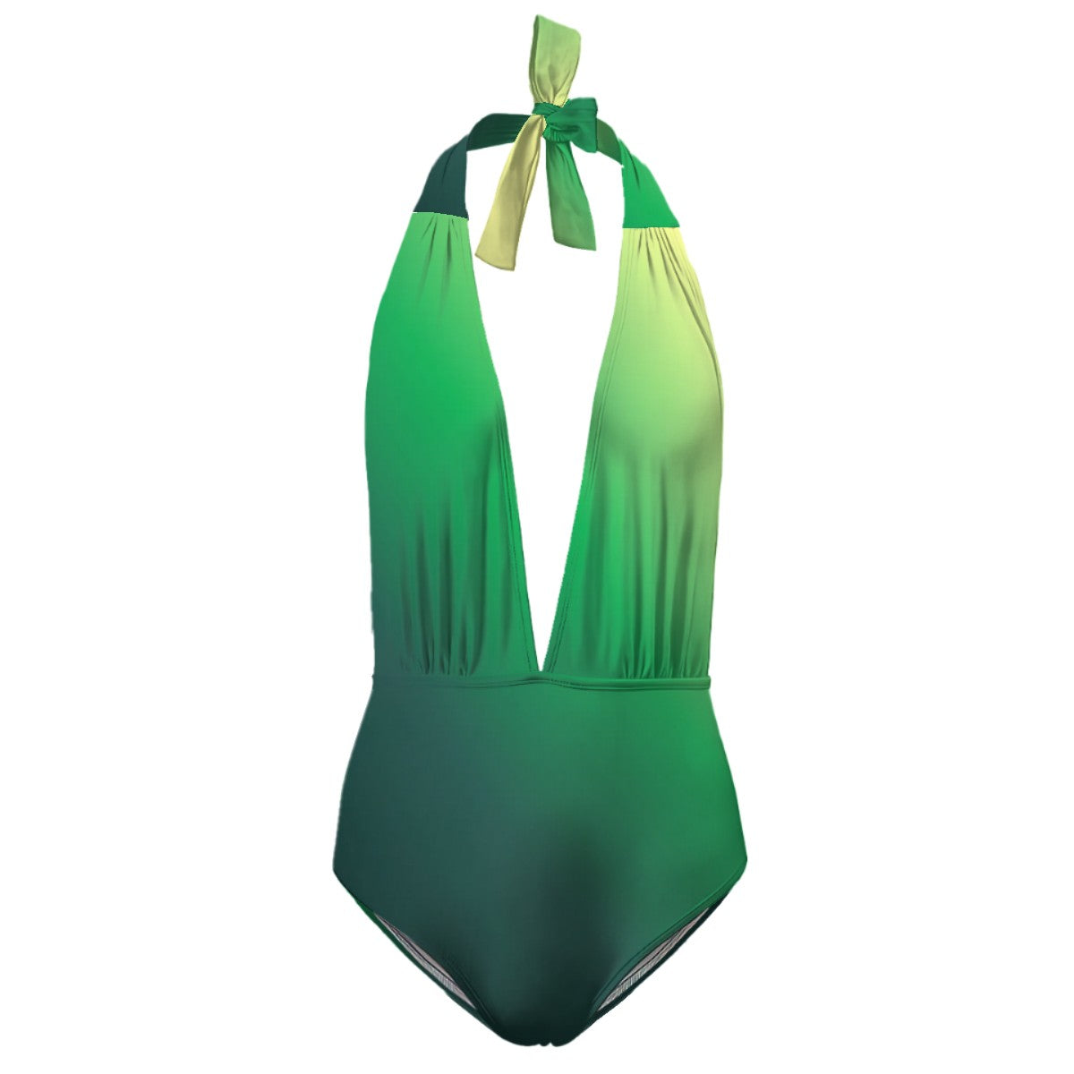 Deep V One Piece Swimsuit Women