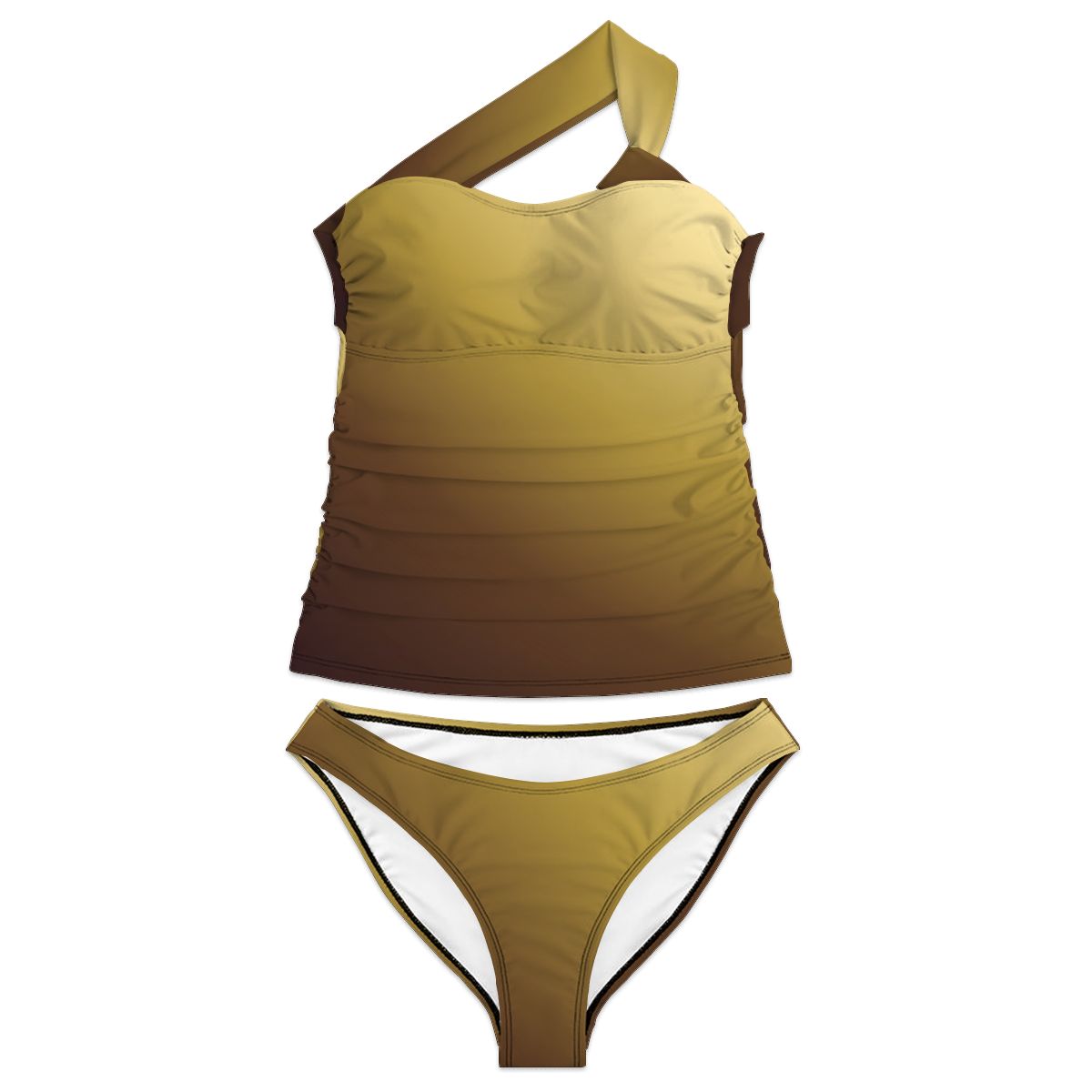 OneShoulder Two Piece Swimsuit