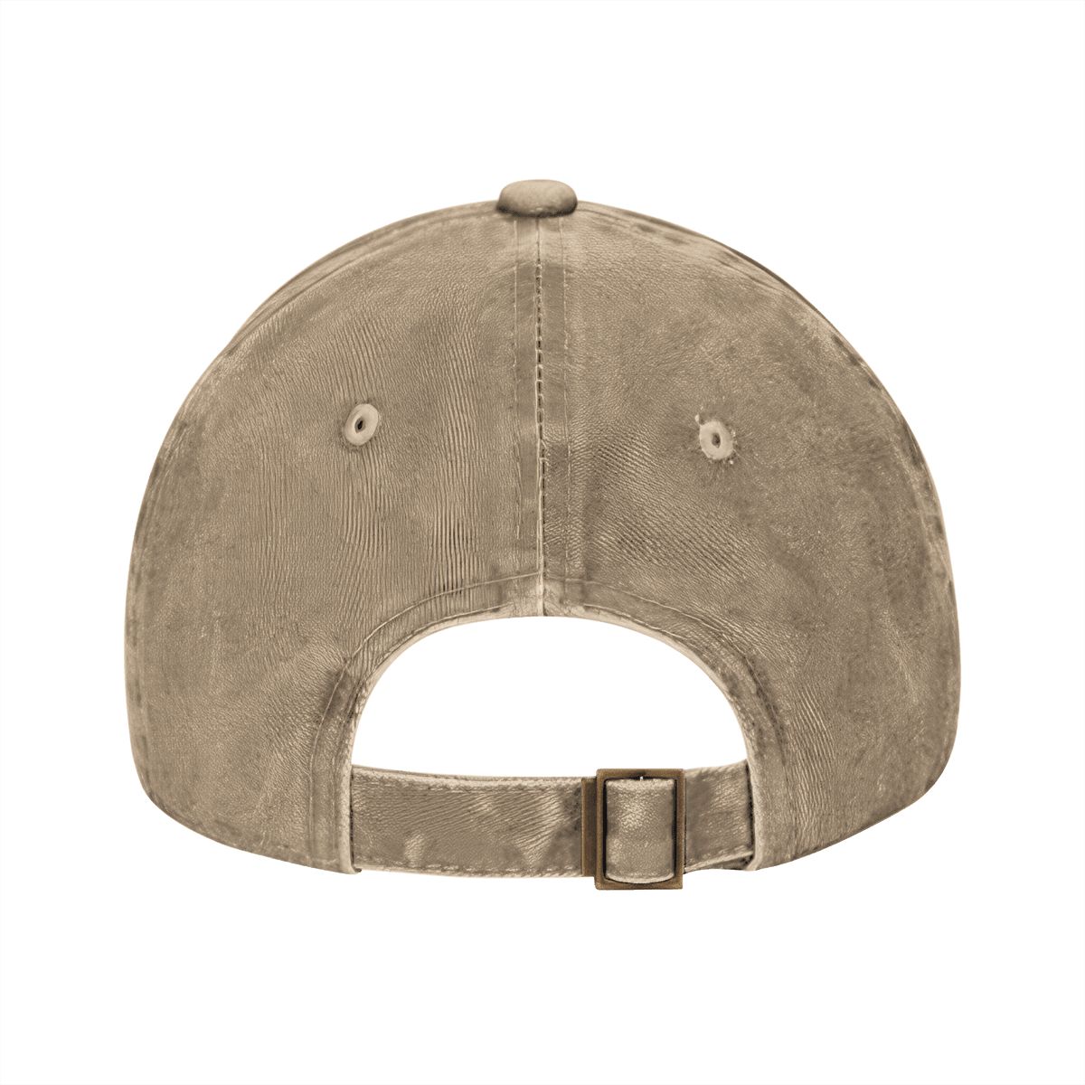 Unisex Washed Denim Baseball Cap Firefly1959 Cadillac De Ville, Blue