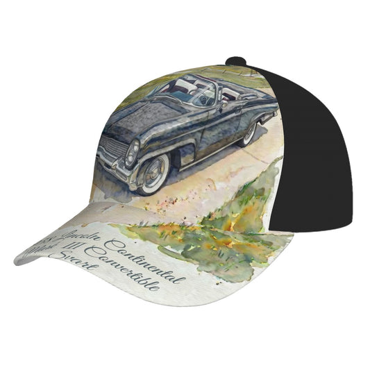 Baseball Cap - 1958 Lincoln Continental Mark III Convertible Svart