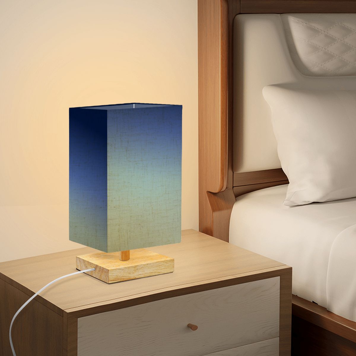 Square Table Lamp Invert