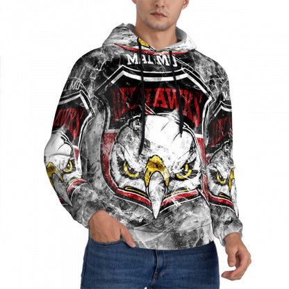 Men's Hooded Sweatshirt - MALMÖ RED HAWKS