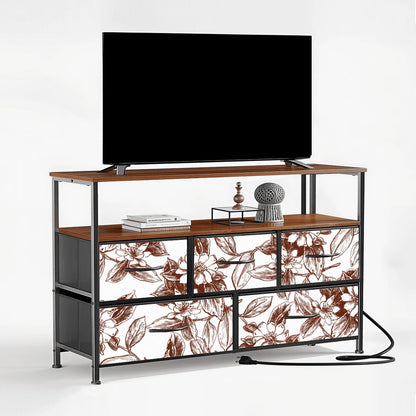 5Drawer TV Stand Dresser