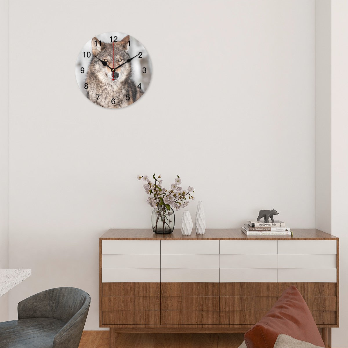 PVC Wall Clock without Scale