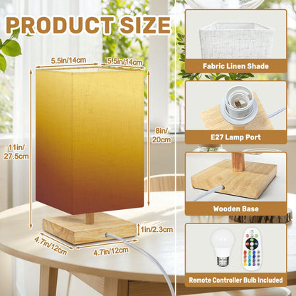 Square Table Lamp Kodachrome