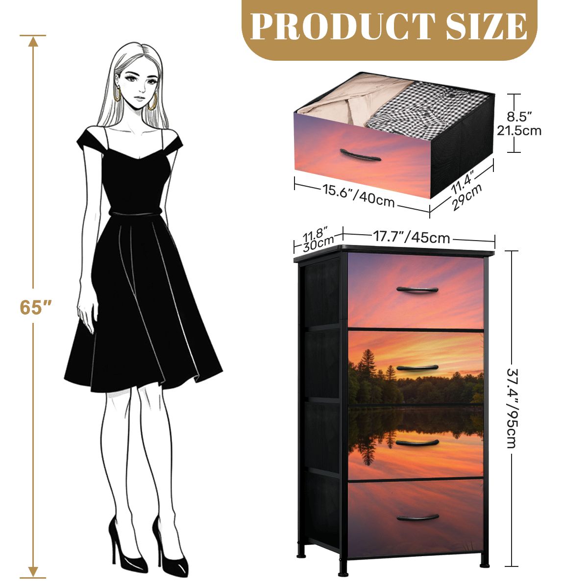 4Drawer Dresser