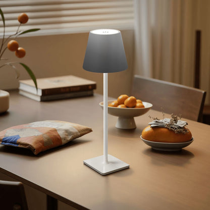 LED Cordless Table Lamp Grayscale