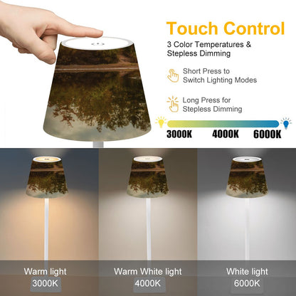 LED Cordless Table Lamp  Magic of the Season
