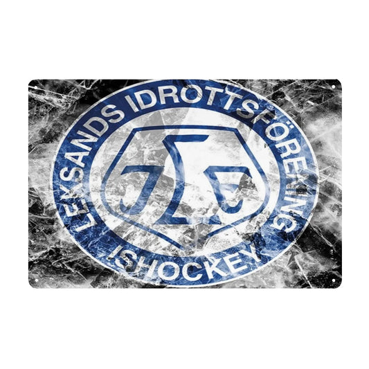 Rectangular Tin Sign Metal Sign Decor LEKSAND IF