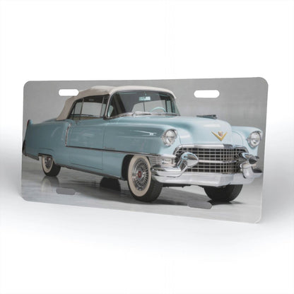 Aluminum License Plate 1955 – Cadillac Series 62 Convertible