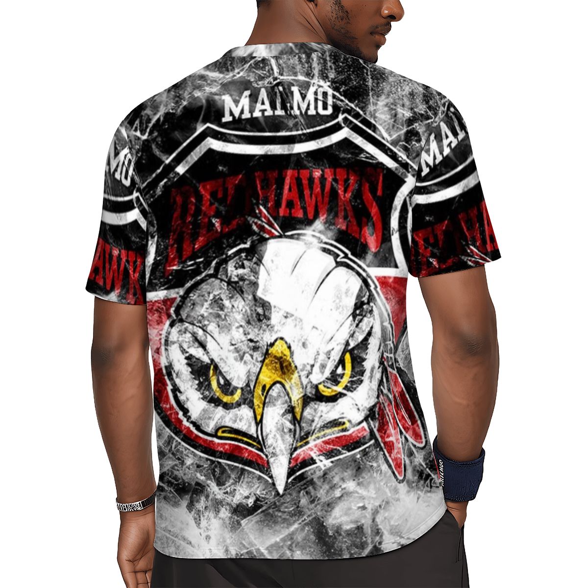 Men's Mesh TShirt MALMÖ RED HAWKS