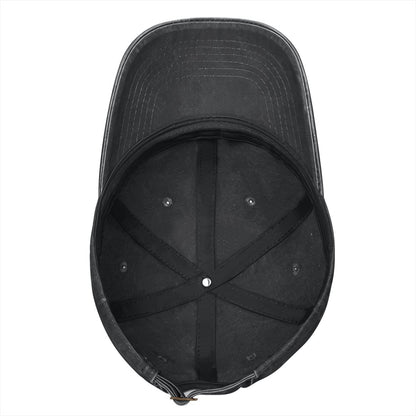 Unisex Washed Denim Baseball Cap Firefly1959 Cadillac De Ville, Blue