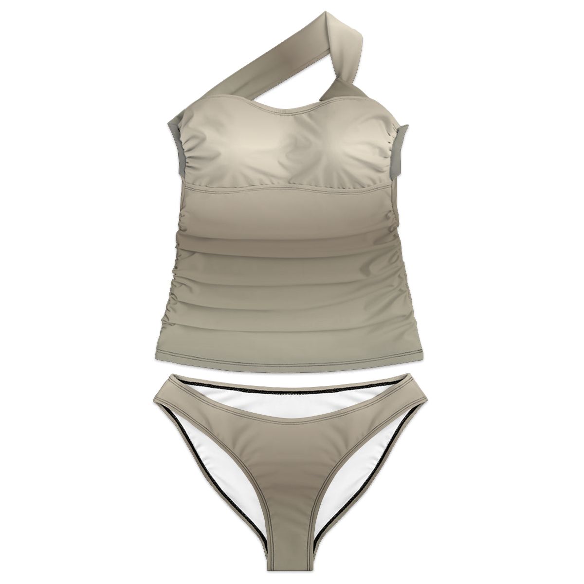 OneShoulder Two Piece Swimsuit