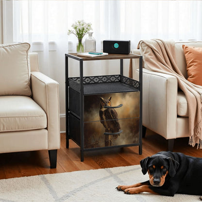 2Drawer Bedside Table