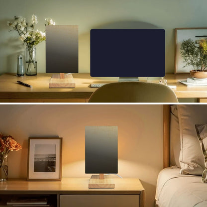 Square Table Lamp Grayscale