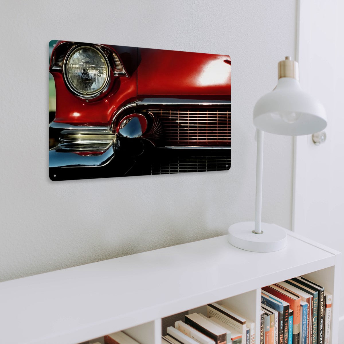 Rectangular Tin Sign Metal Sign Decor