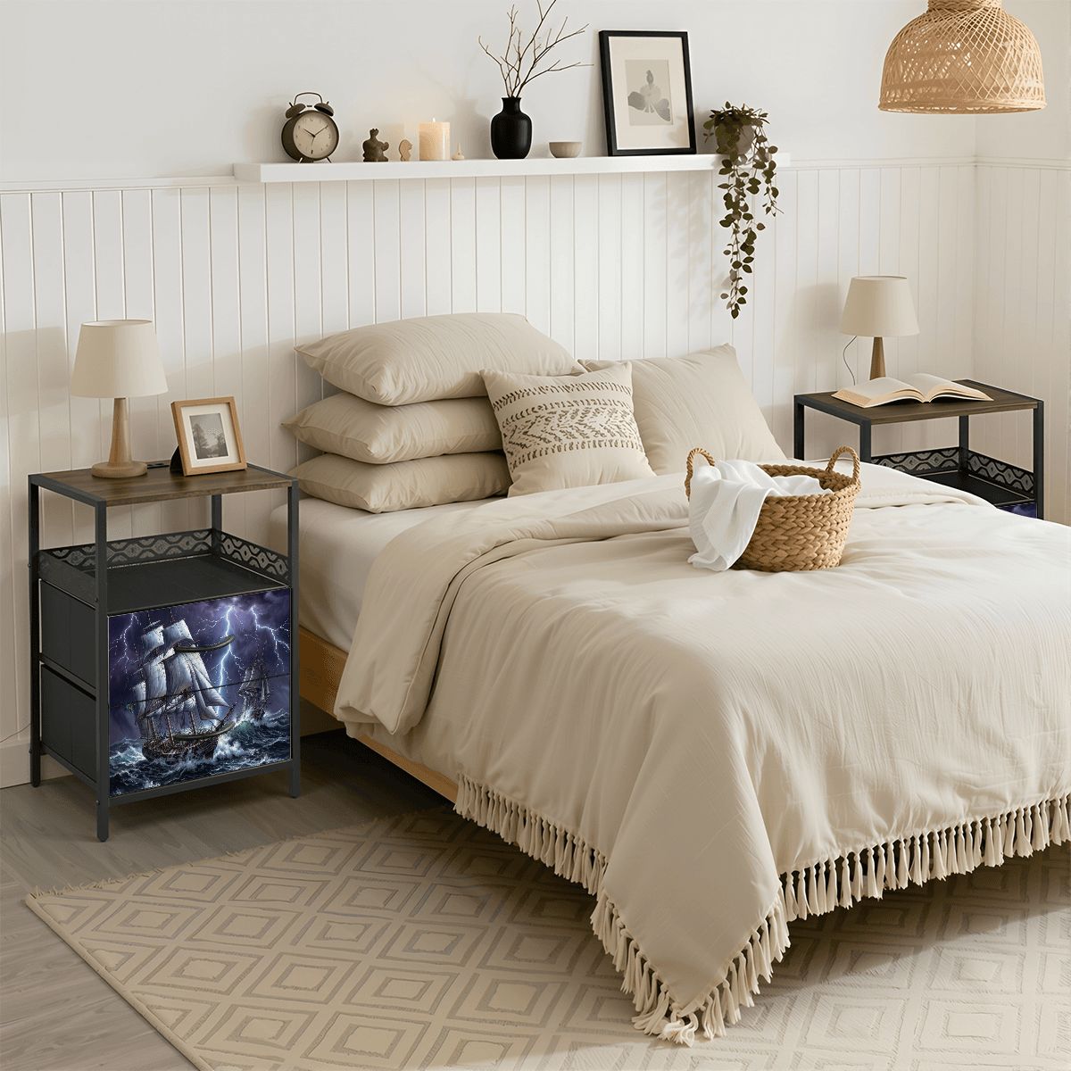 2Drawer Bedside Table 11