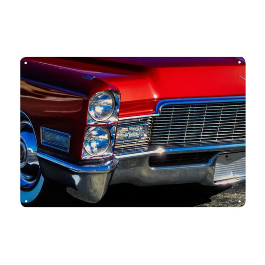 Rectangular Tin Sign Metal Sign Decor