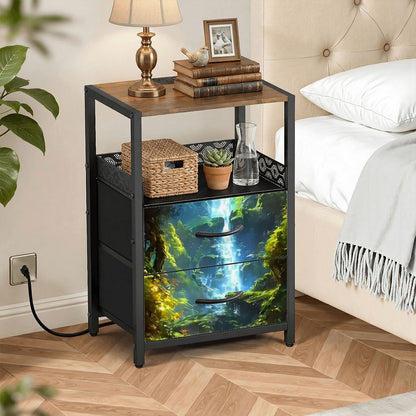 2Drawer Bedside Table 18