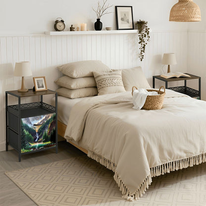 2Drawer Bedside Table 19