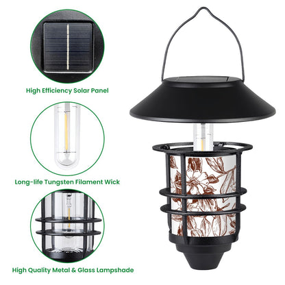 Hanging Solar Lights 2pcs