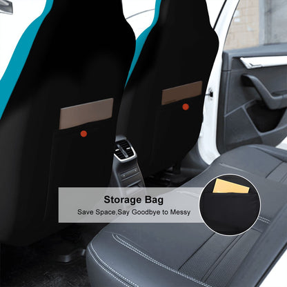 Car Seat Covers Mörk Turkos