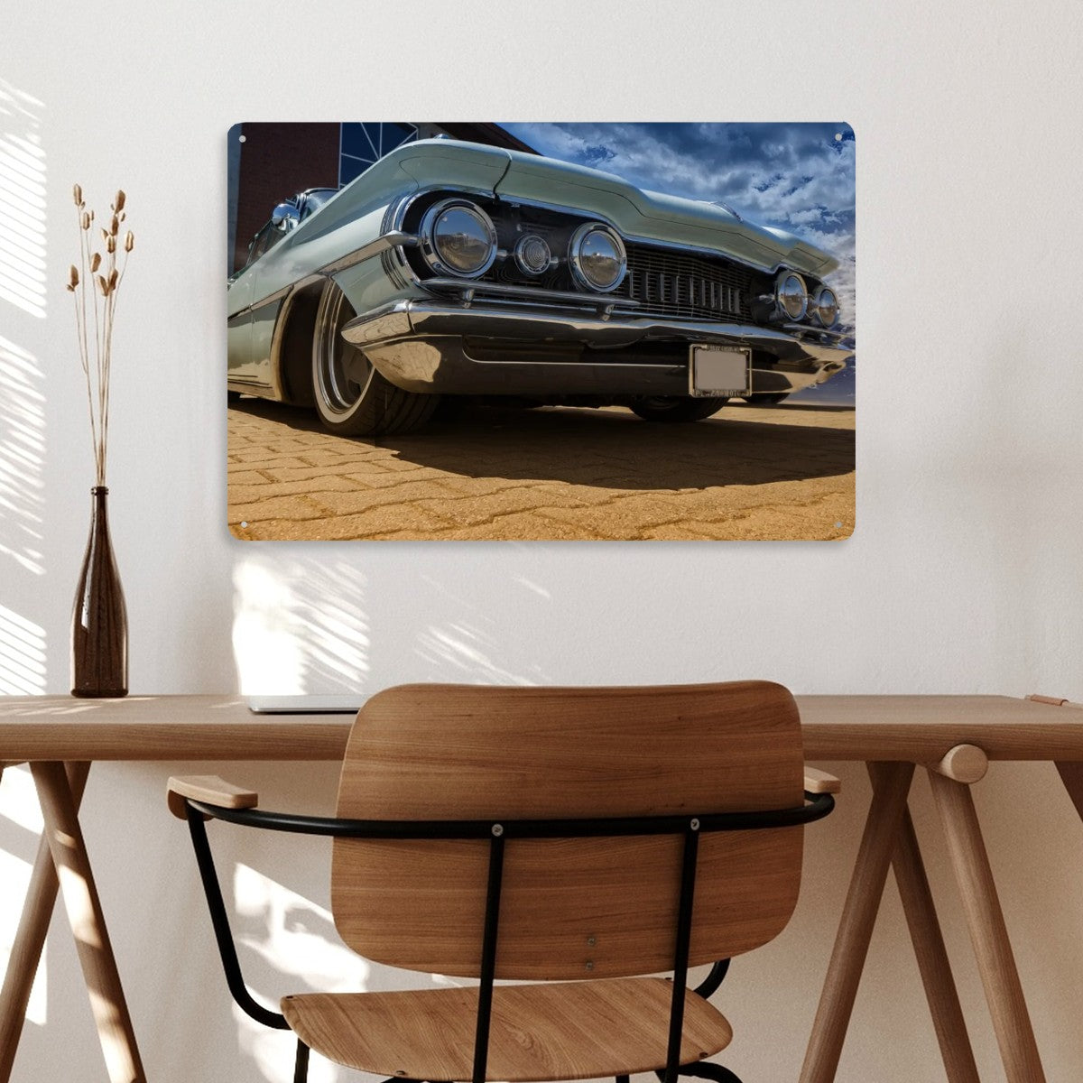 Rectangular Tin Sign Metal Sign Decor