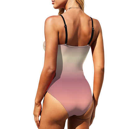 Cut Out One Piece Swimsuit Women