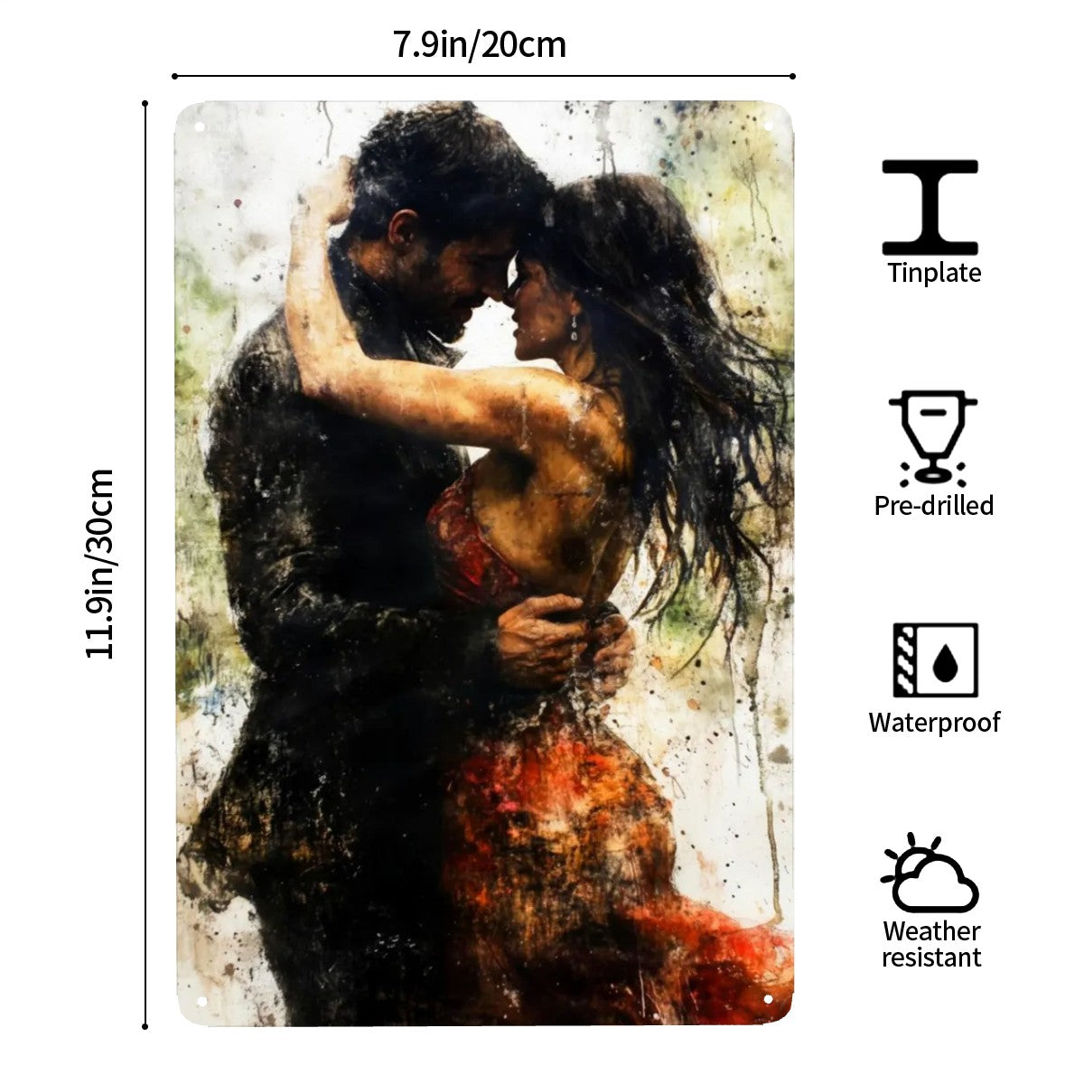 Tin Sign Rectangular