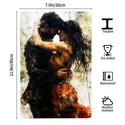 Tin Sign Rectangular