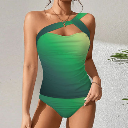 OneShoulder Two Piece Swimsuit