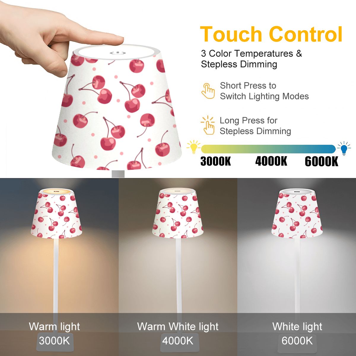 LED Cordless Table Lamp
