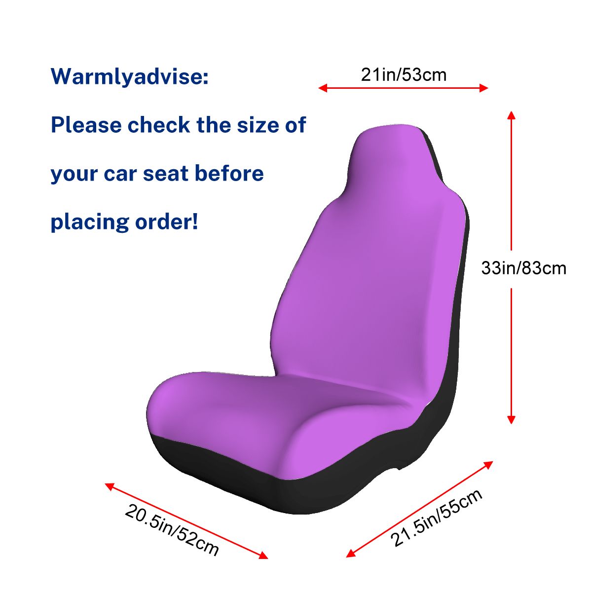 Car Seat Covers Magenta