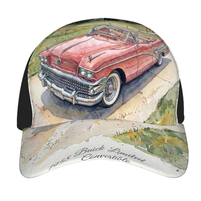 Baseball Cap - 1958 Buick Limited Convertible rosa