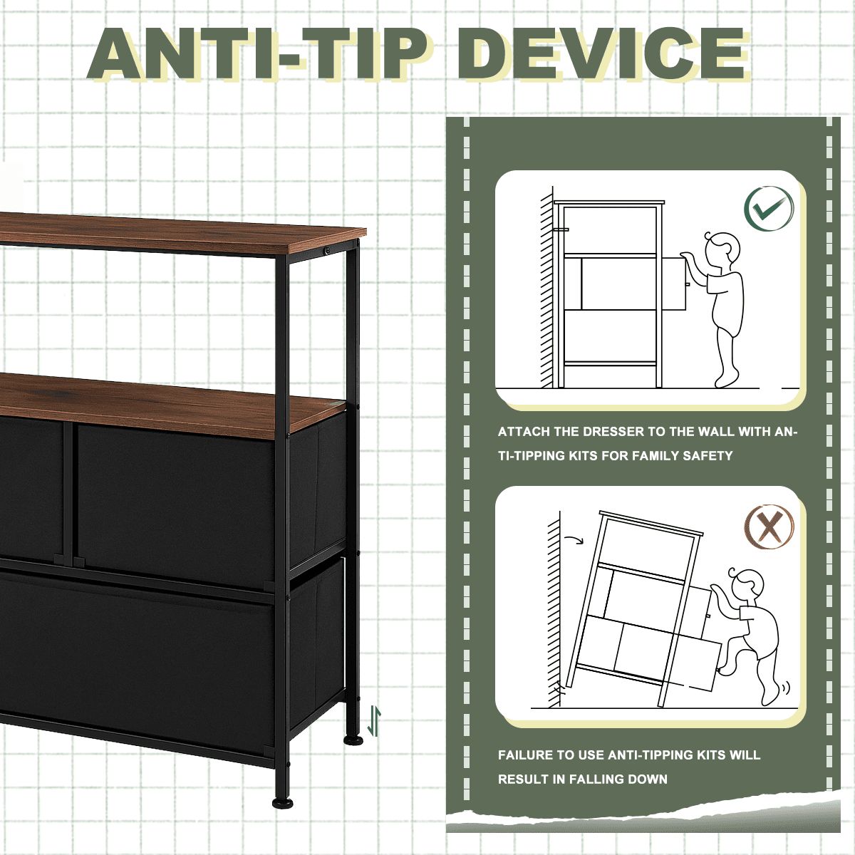 5Drawer TV Stand Dresser - 1957 Chevrolet Bel Air