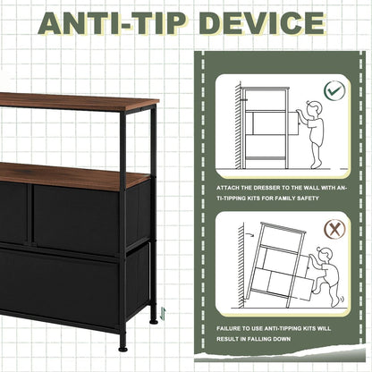 5Drawer TV Stand Dresser