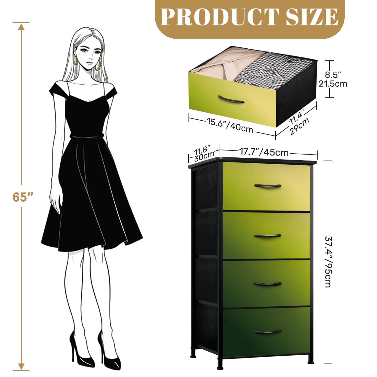 4Drawer Dresser