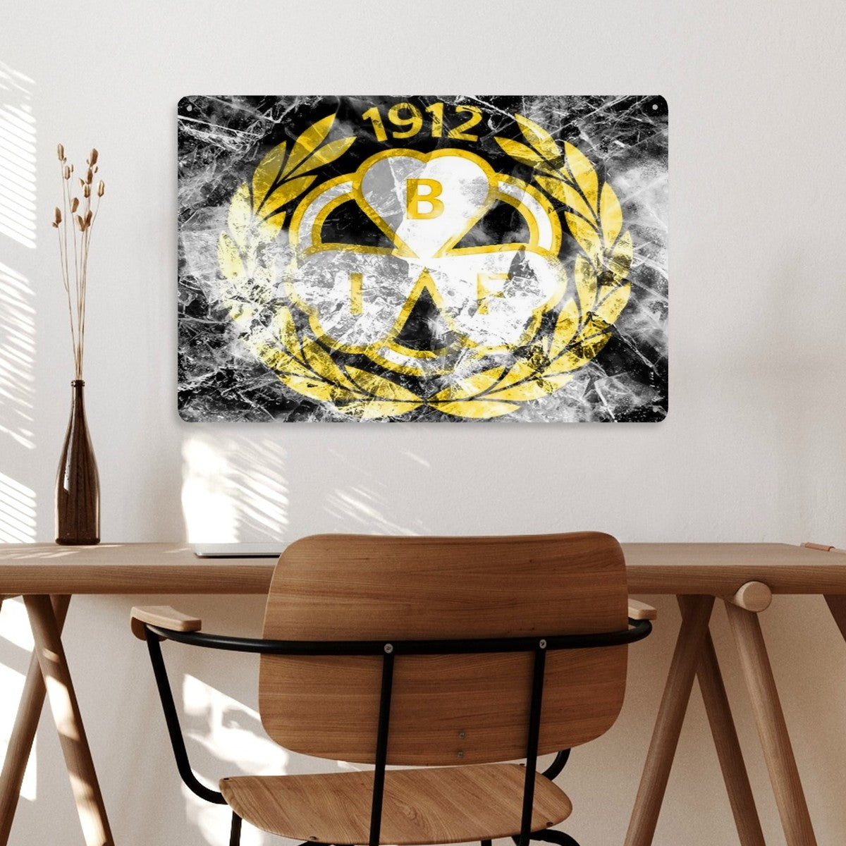 Rectangular Tin Sign Metal Sign Decor BRYNÄS IF