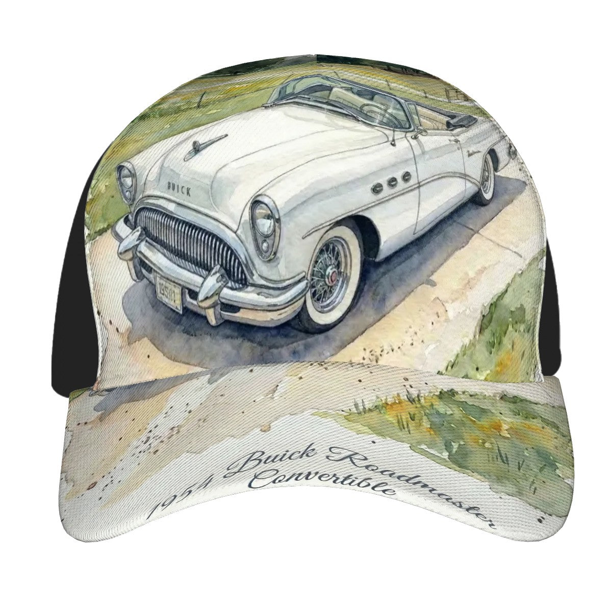 Baseball Cap - 1954 Buick Roadmaster Convertible vit
