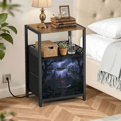 2Drawer Bedside Table 27