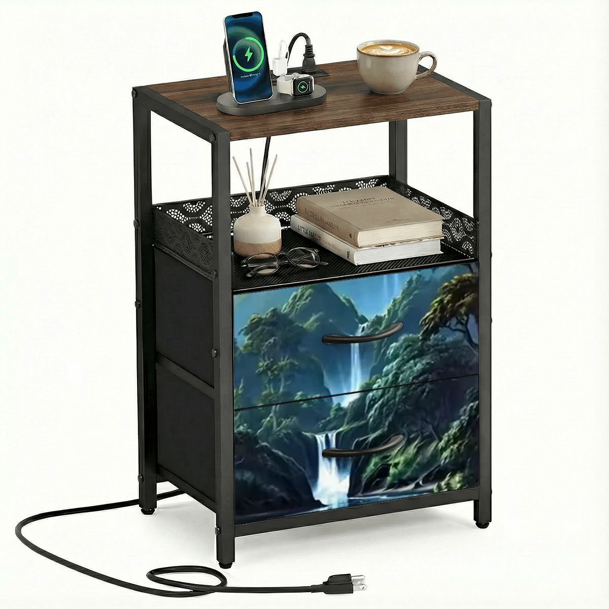 2Drawer Bedside Table 20
