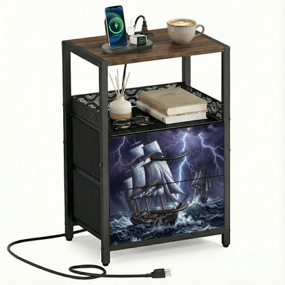 2Drawer Bedside Table 11