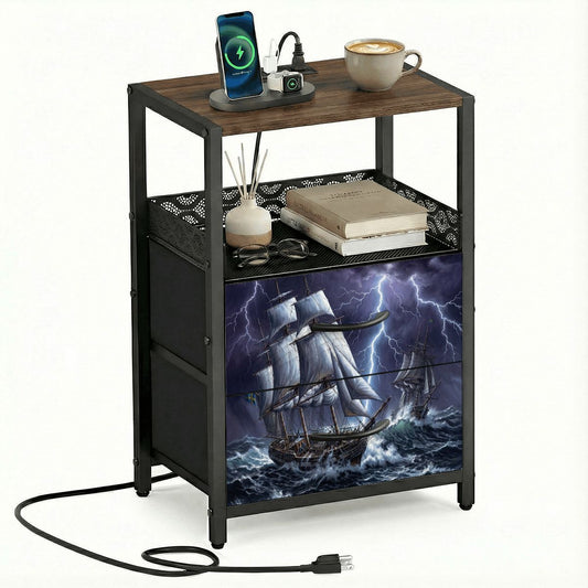 2Drawer Bedside Table 11