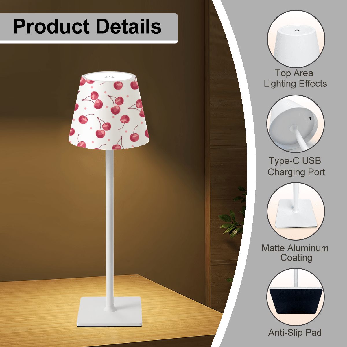 LED Cordless Table Lamp