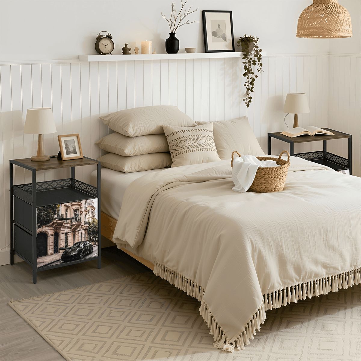 2Drawer Bedside Table