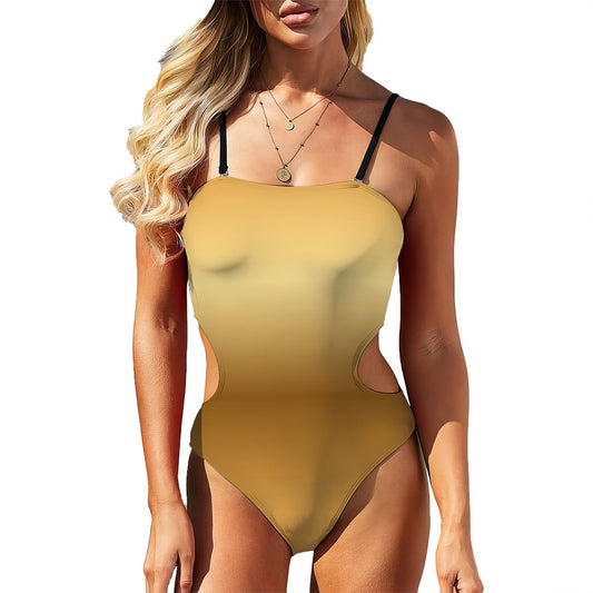 Cut Out One Piece Swimsuit Women