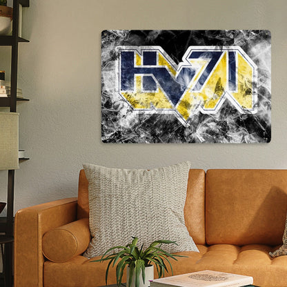 Rectangular Tin Sign Metal Sign Decor HV71