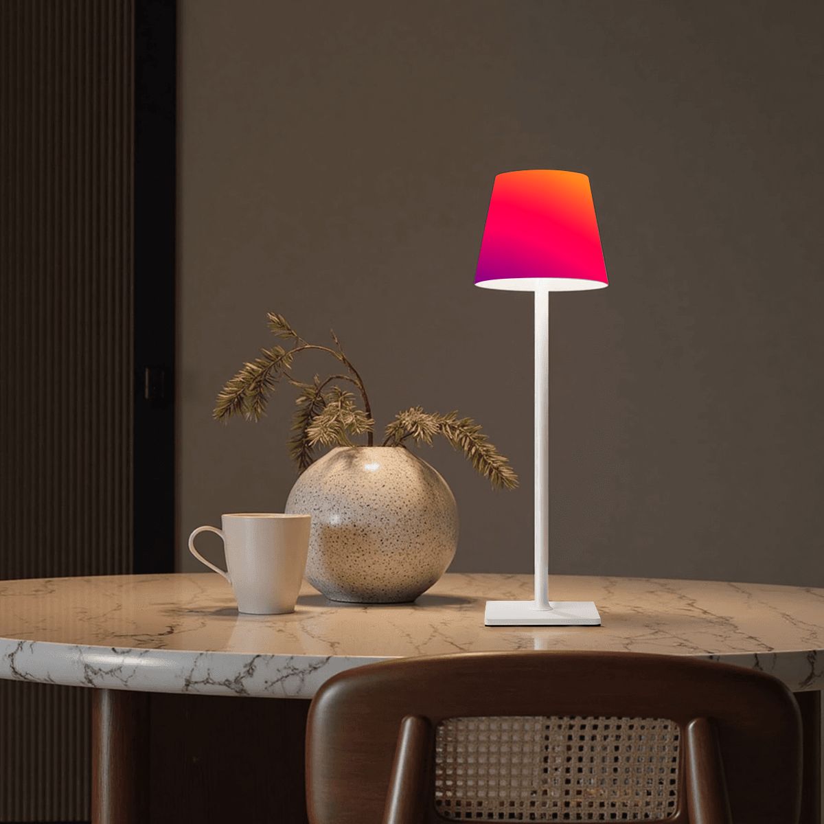 LED Cordless Table Lamp Technicolor