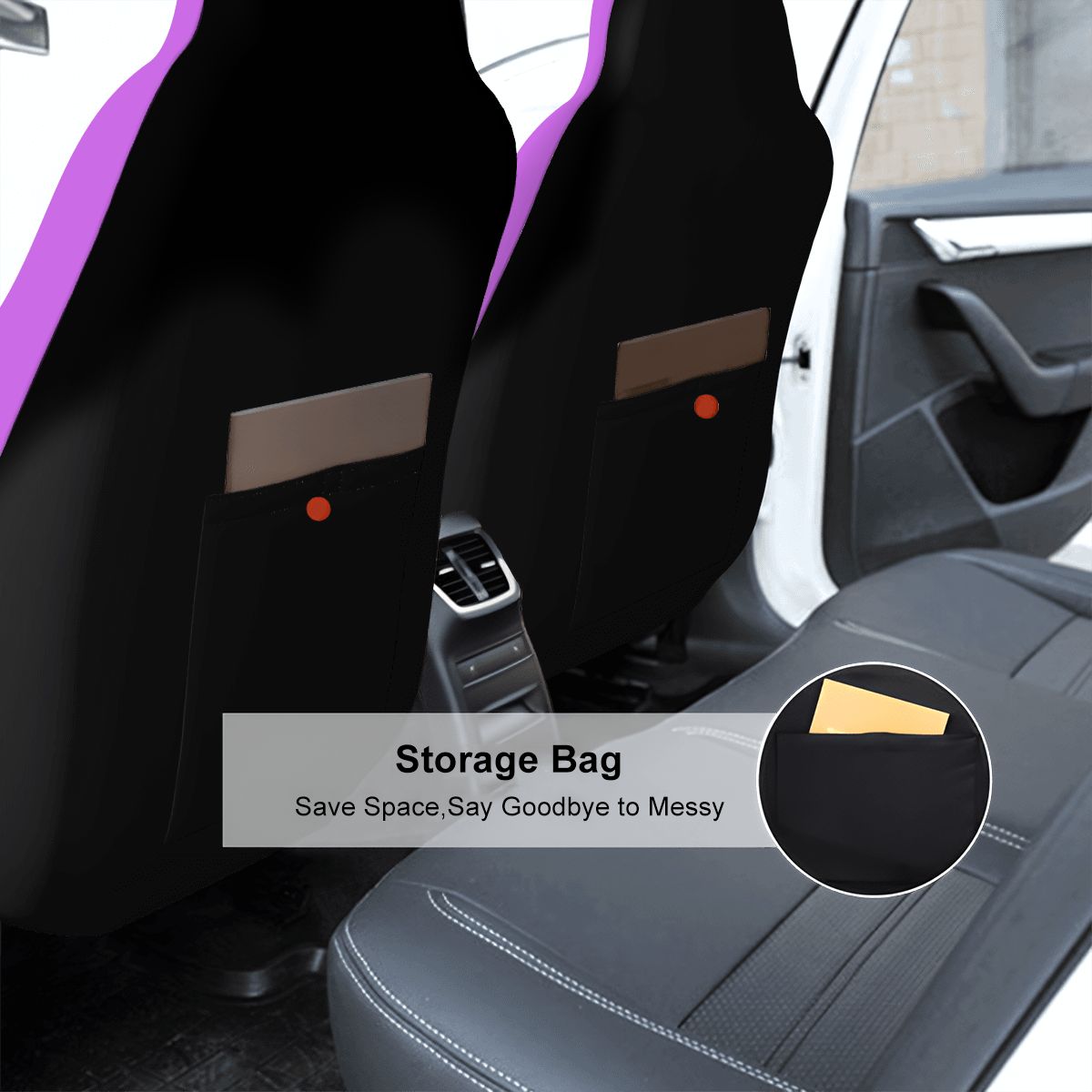 Car Seat Covers Magenta